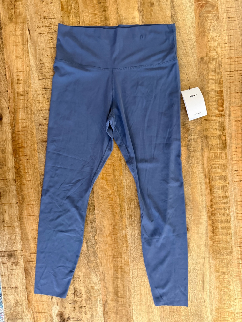 New with tag Nike Dri-FIT High-Waisted 7/8 Leggings Blue Women’s Size L